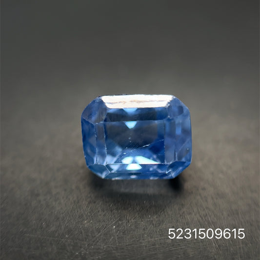 ZAFIRO AZUL GIA CORTE CUSHION 4.25 CT