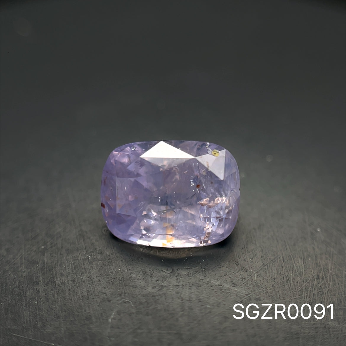 ZAFIRO CORTE CUSHION ALARGADO 2.785CT