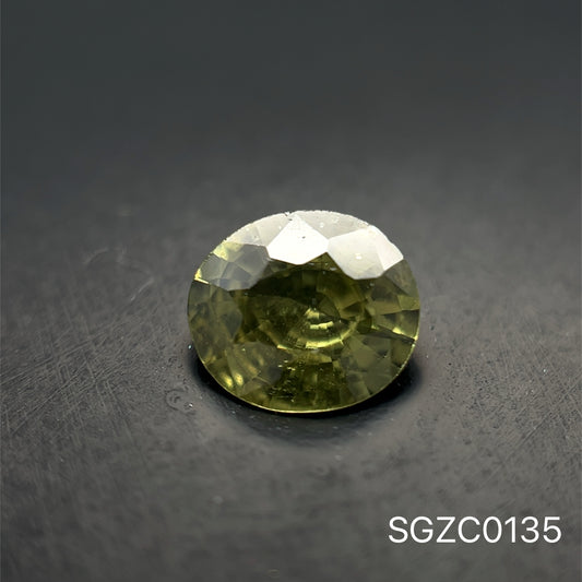 ZAFIRO CORTE OVAL 0.965 CTS