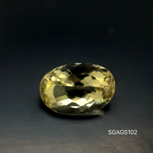AGUAMARINA CORTE OVAL 3.615CT
