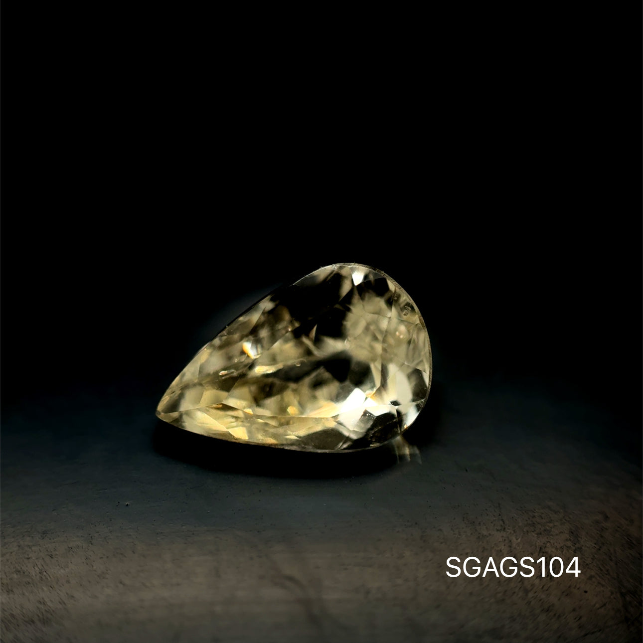 AGUAMARINA CORTE PERA 3.13 CT 11.2 X 7.7 MM