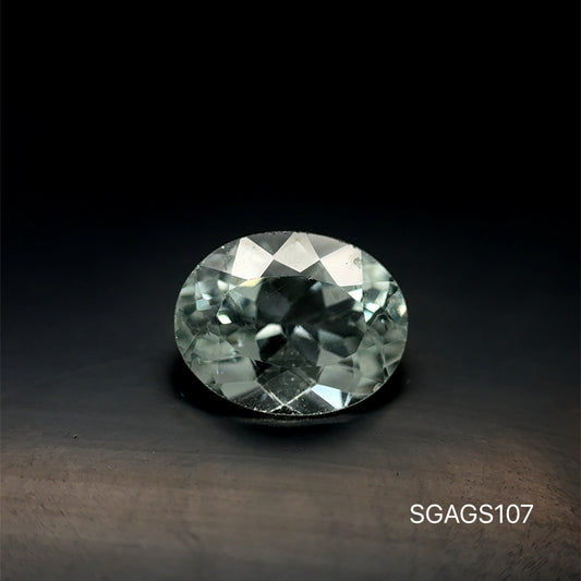 AGUAMARINA CORTE OVAL 2.945CT