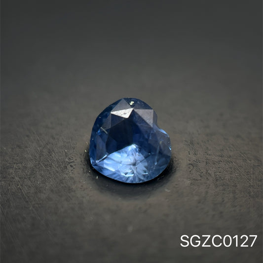 ZAFIRO CORTE CORAZÓN 0.68 CTS