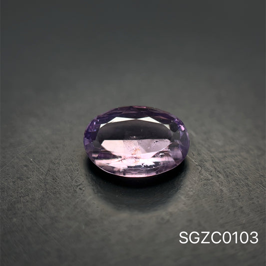 ZAFIRO CORTE OVAL 0.98 CTS