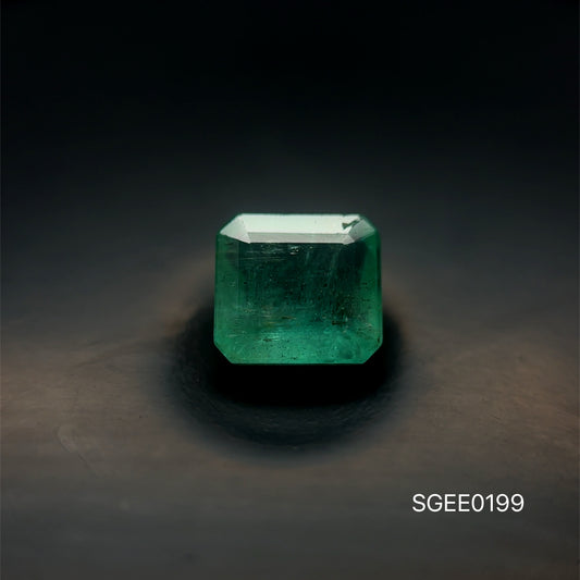 ESMERALDA CORTE OCTAGONAL  6 X 5 MM 1.05CT