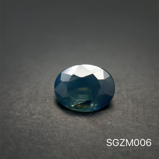 ZAFIRO CORTE OVAL 1.22 CTS