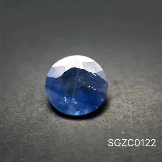 ZAFIRO  AZUL CORTE REDONDO 1.35 CTS