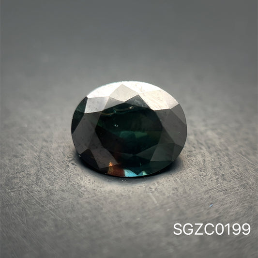 ZAFIRO CORTE OVAL 1.555CT