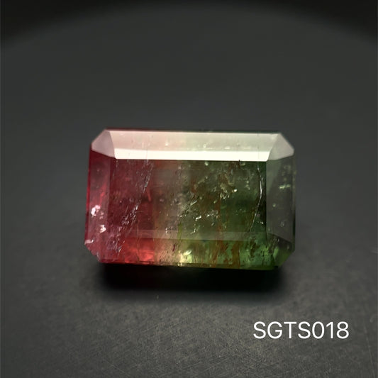 TUMALINA SANDIA 7.415 CTS 13.5 X 9 X 6.3 MM
