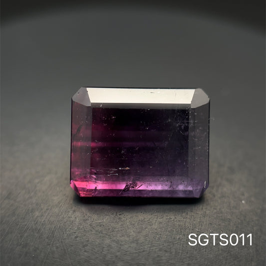 TURMALINA BICOLOR  5.745 CTS 11.59 X 9.15 MM
