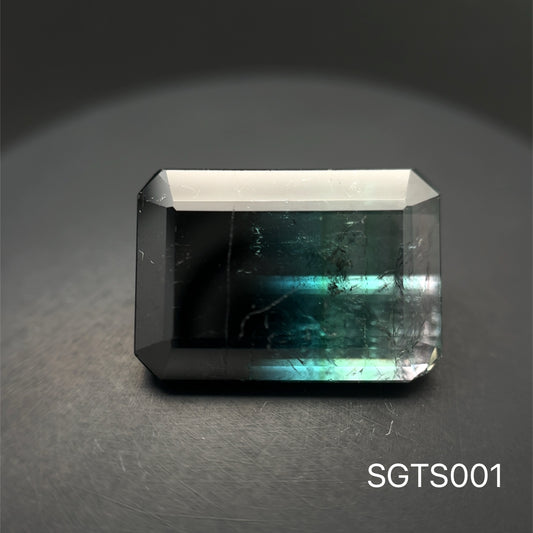 TURMALINA INDICOLITA 15.07 CTS 17.70 X 12.38 X 7.18