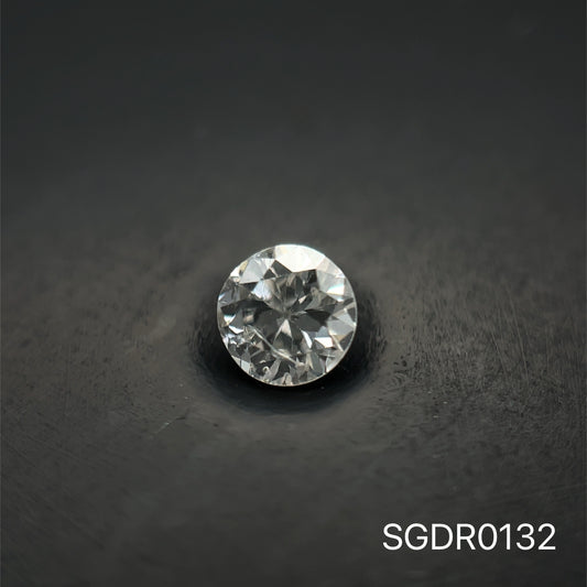 DIAMANTE BRILLANTE  H SI1 0.35CT 4.1 MM