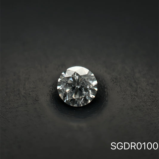 DIAMANTE BRILLANTE F VS2  0.24 CT 3.6 MM