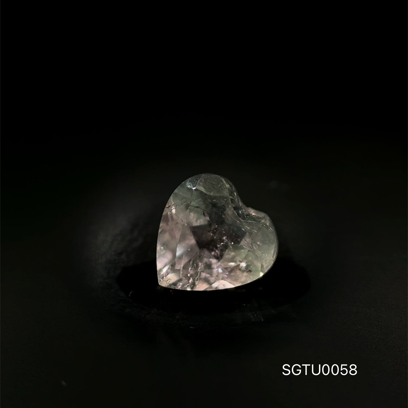 Turmalina Corte Corazón 4.8 x 4.8 mm 0.490 CTS