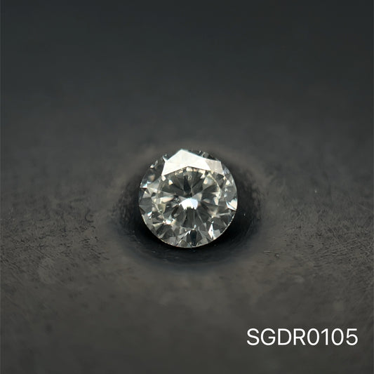 DIAMANTE BRILLANTEF VS2  0.22 CTS. 3.8 MM