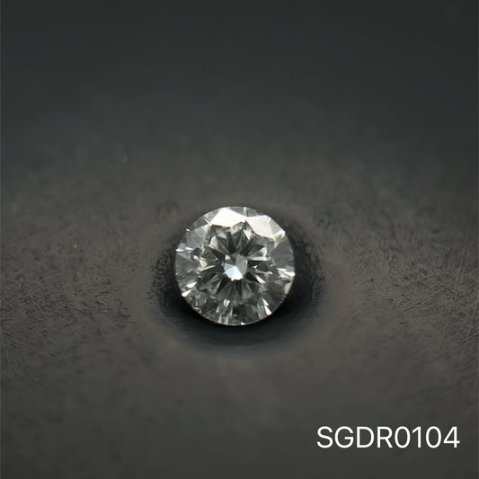 DIAMANTE BRILLANTE  G SI1 0.23CT 3.8 MM