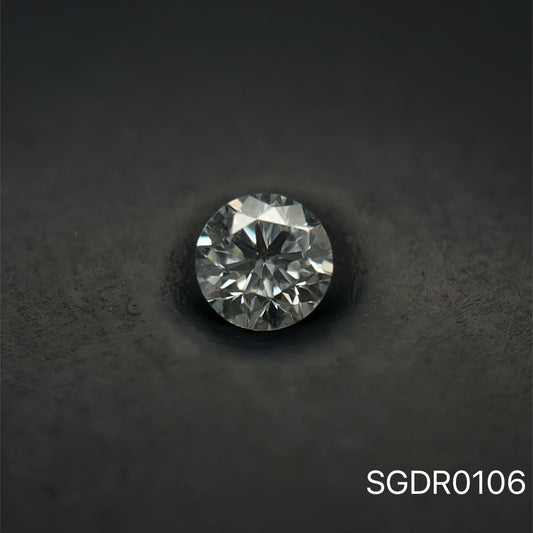DIAMANTE BRILLANTE G SI1  0.25CT 3.8 MM
