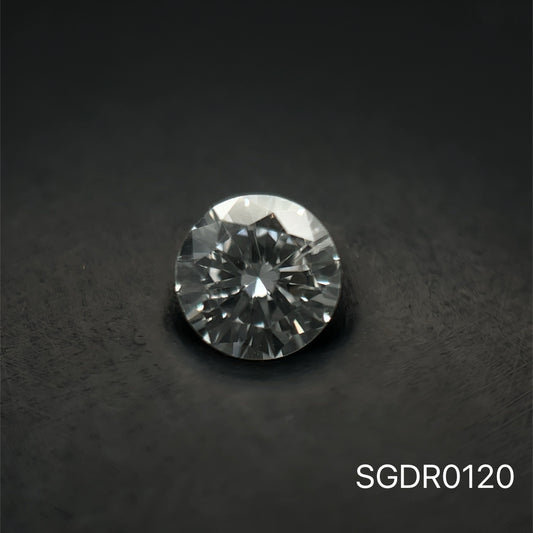 DIAMANTE  BRILLANTE  G VS2 0.445CT 4.9 MM