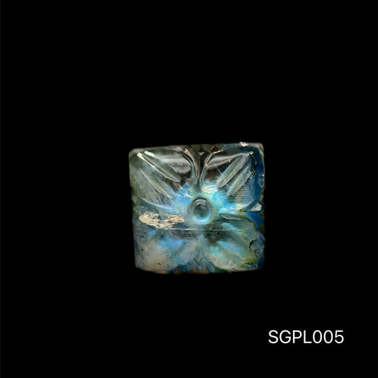 PIEDRA LUNA CORTE PRINCESS 9.90 X 9.91 MM 4.895 CTS