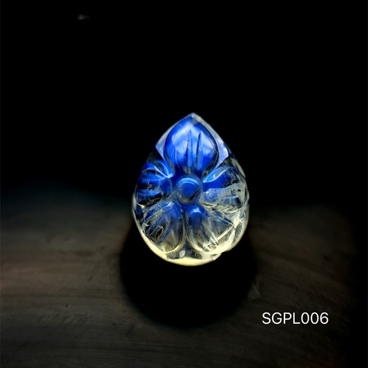 PIEDRA LUNA TALLADA 11.43 X 8.64 MM