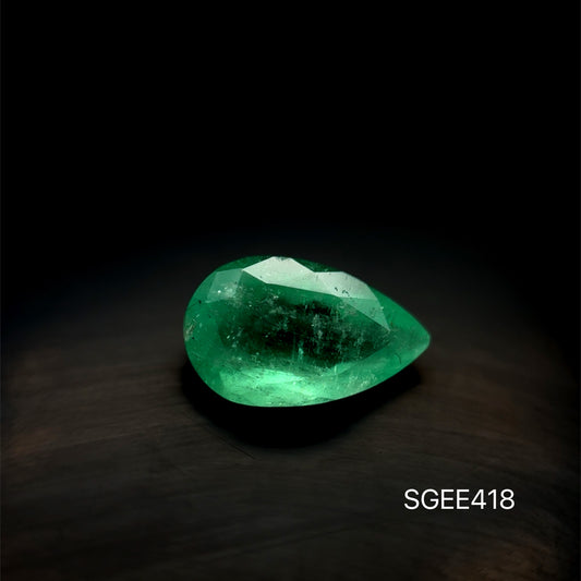 ESMERALDA COLOMBIANA 2.605 CT / 7.57 X 12.38 MM