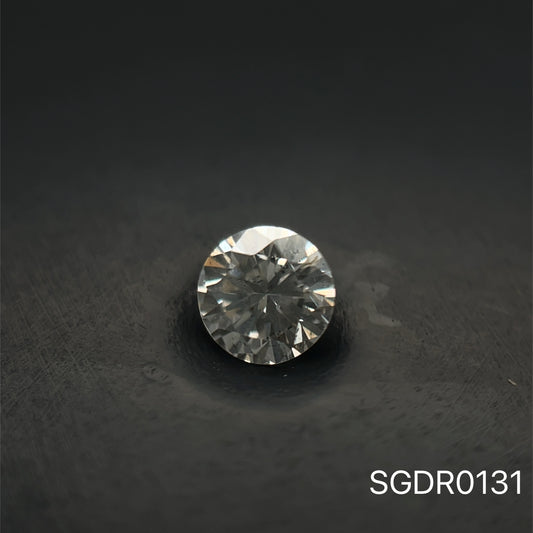 DIAMANTE BRILLANTE G SI1  0.325CT 4.3 MM