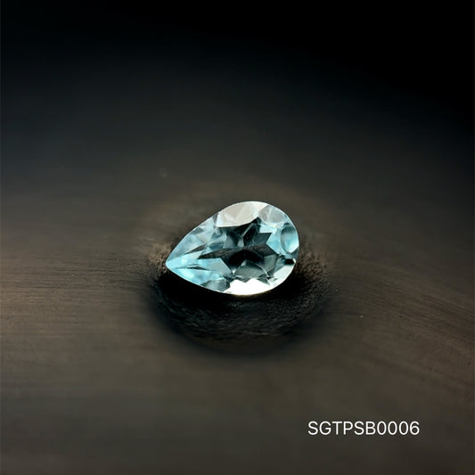 TOPACIO SKY BLUE PERA 4 X 6 MM