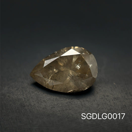 DIAMANTE LIGHT GREY 2.15 CTS 10X7 MM