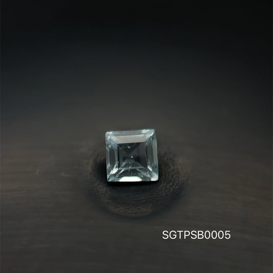 TOPACIO SKY BLUE CORTE CUSHION 4X4 MM