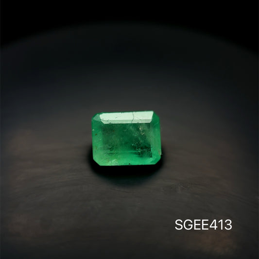 ESMERALDA COLOMBIANA 1.615 CT/ 6.40 X 8.08 MM