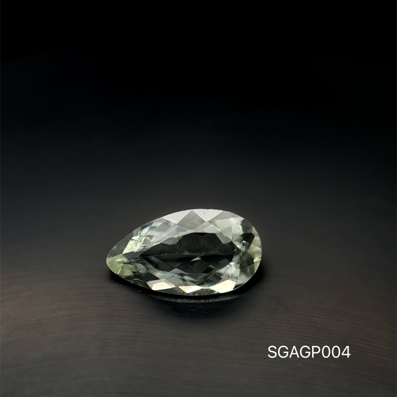 AGUA MARINA CORTE PERA 6.05 X 10.83 MM / 1.460 CT