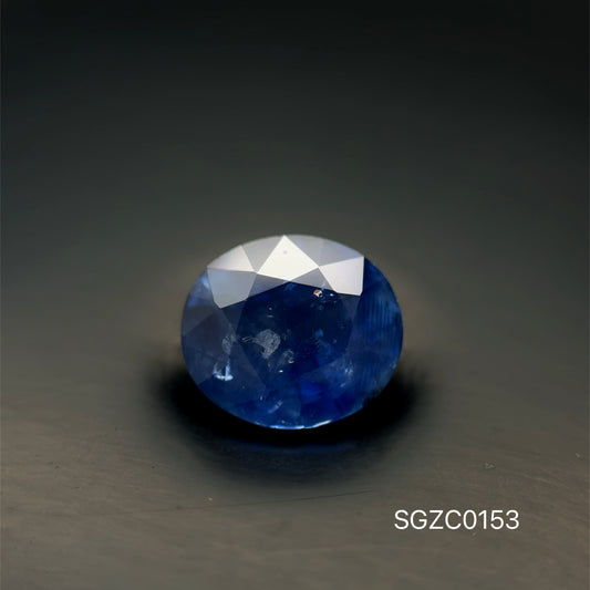 ZAFIRO CORTE OVAL 1.62 CTS