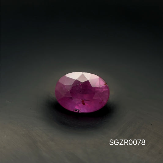 ZAFIRO CORTE OVAL 1.03CT