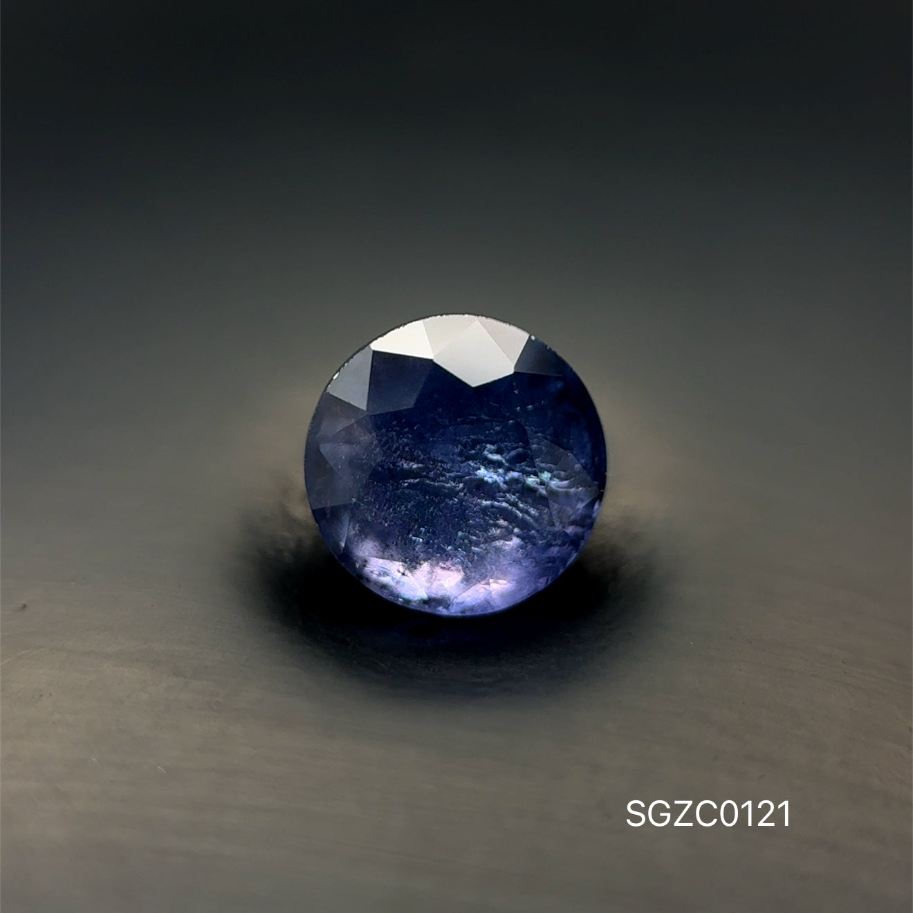 ZAFIRO CORTE REDONDO 1.38 CTS