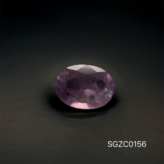 ZAFIRO CORTE OVAL 1.04 CTS