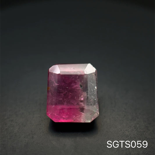 TURMALINA BICOLOR 7 X 8 MM 2.6 CTS