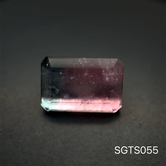 TURMALINA BICOLOR 7.8 X 10.70 MM 4.1 CTS