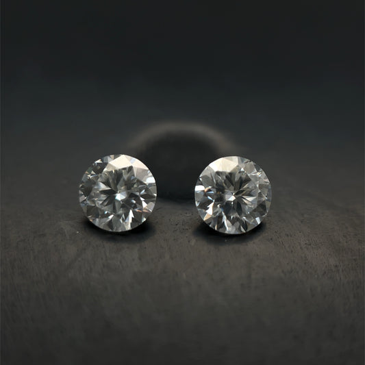 MOISSANITA REDONDA 4 MM 0.465 CTS