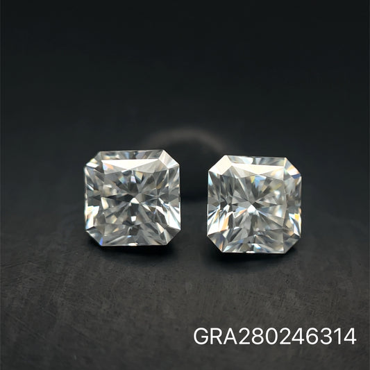 MOISSANITA RADIANTE SQUARE 5.5 X 5.5 MM 1.665 CTS