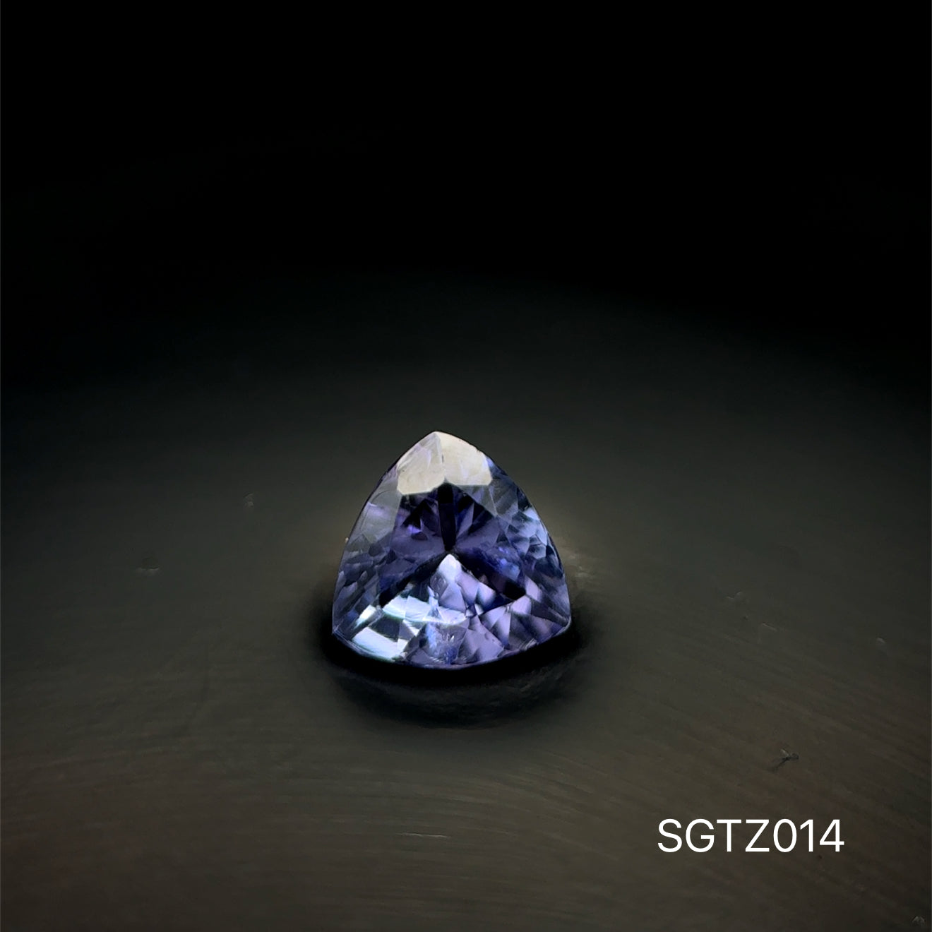 TANZANITA CORTE TRILLON / 1.210 CT / 7.12 X 7.01 MM
