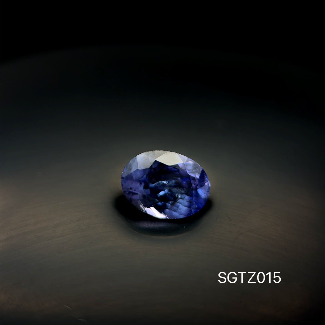 TANZANITA  OVAL / .990 CT / 6.96 X 6.95 MM