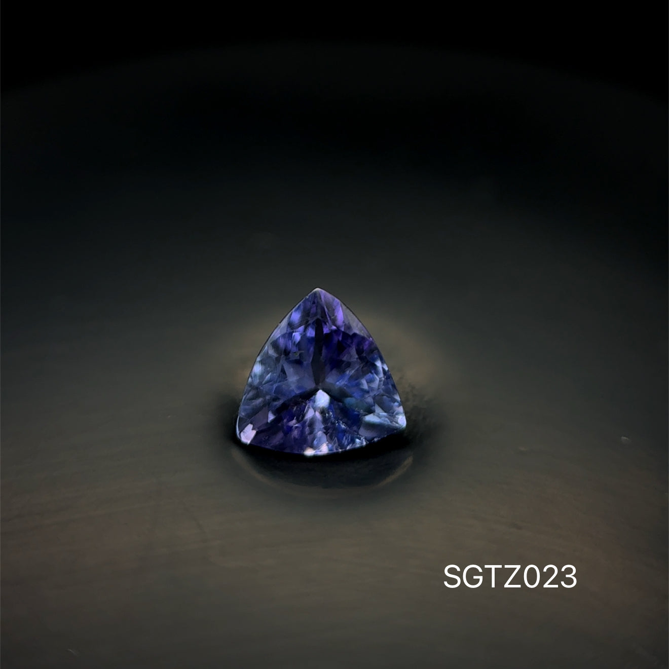 TANZANITA CORTE TRILLON / .845 CT/ 6.45 X 6.52 MM