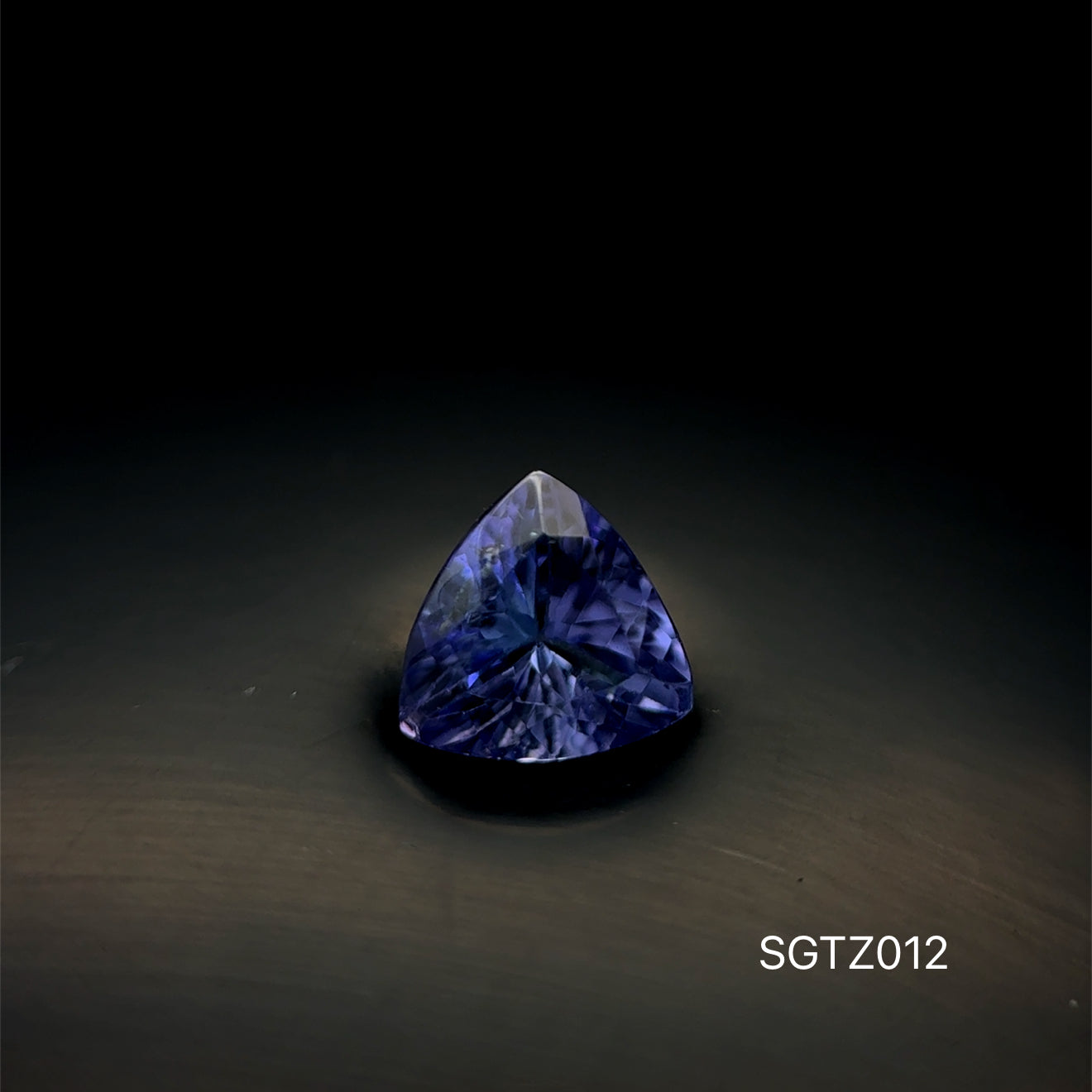 TANZANITA CORTE TRILLON / 1.435 CT / 7.41 X 7.42 MM
