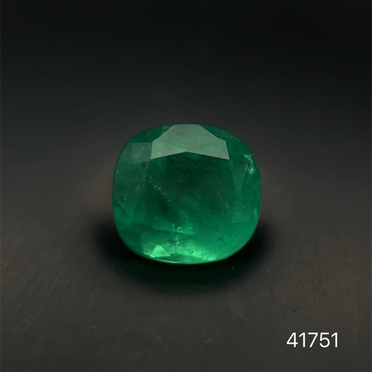 ESMERALDA CDTEC CUSHION 1.35 CTS 7.07 X 6.67 MM
