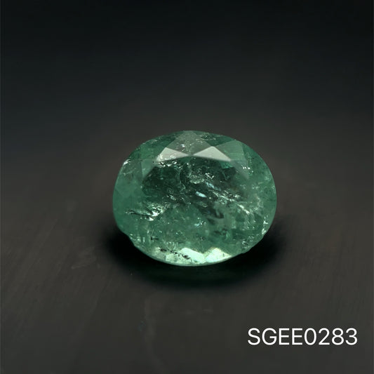 ESMERALDA COLOMBIANA 6.3 x 7.5 MM 1.185 cts