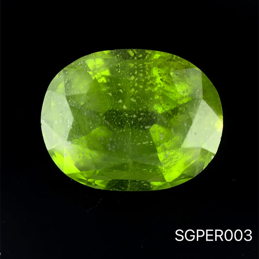 PERIDOTO CORTE OVAL 18.29 CTS