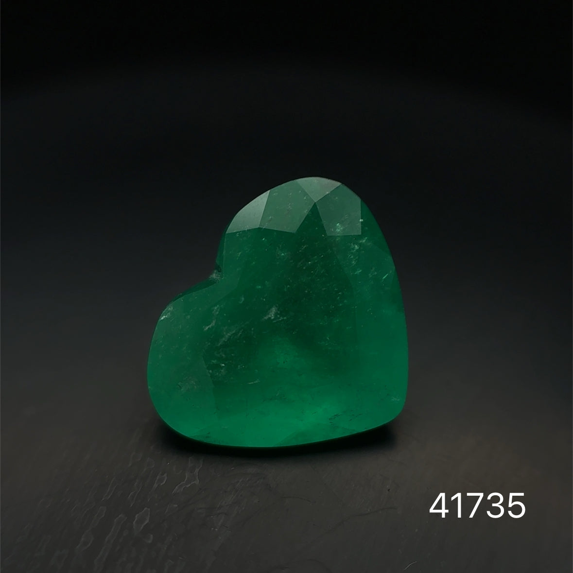 ESMERALDA CDTEC CORAZON/ 5.80 CT/ 11.82 X 13.93 X 7.24 MM