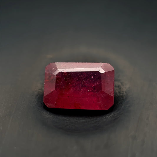 RUBI CORTE ESMERALDA 6X4 - 7X5 MM