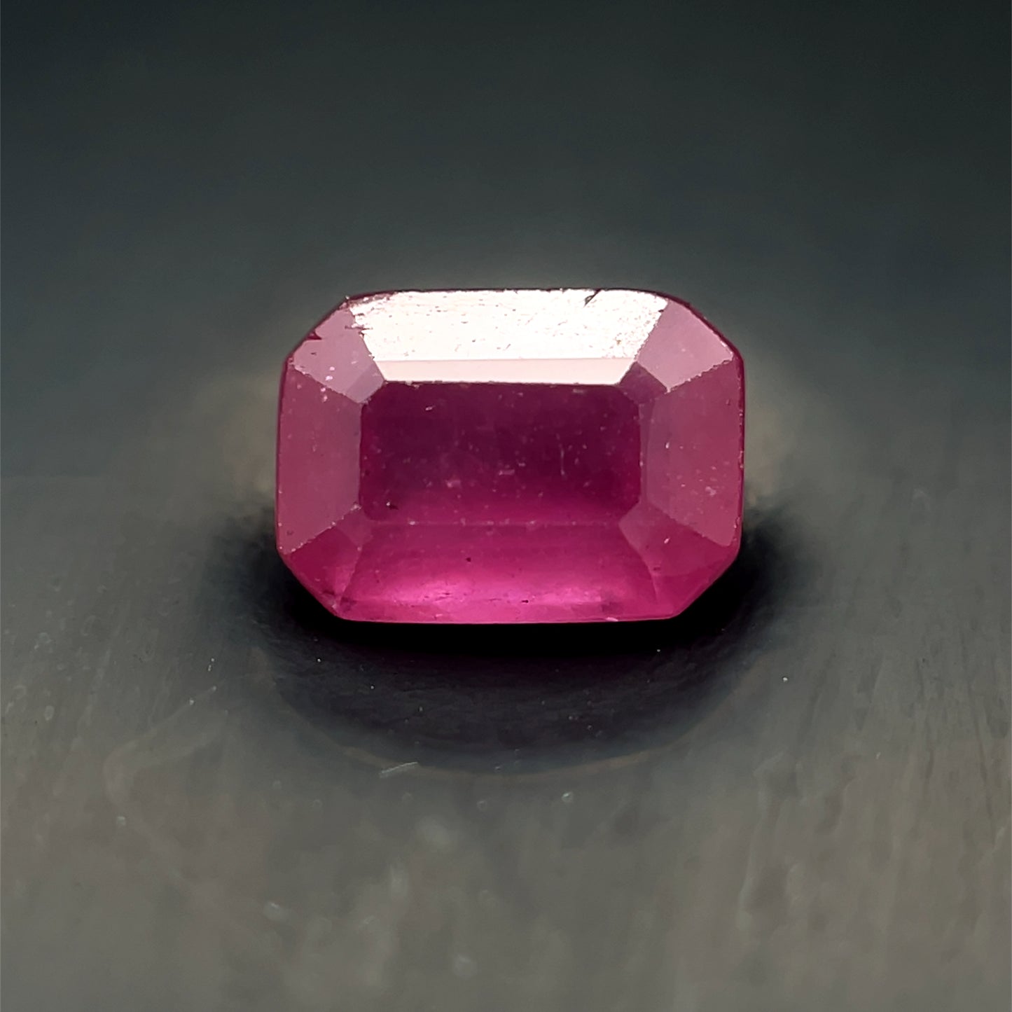 TOPACIO PINK CORTE ESMERALDA  4x2.4 MM