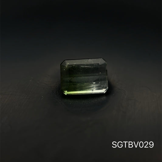 TURMALINA BICOLOR 0.755 CTS 4.56 X 6.97 MM